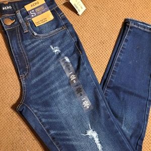 Aero super high rise ankle jegging